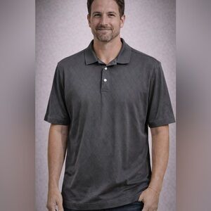 Men's Adidas Climalite Mercerized Short Sleeve Golf Shirt